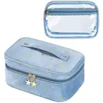 Livefy kozmetická taška Stars 2in1, modrá