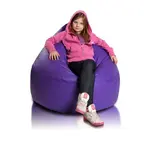 Sedací vak malá guľa fialová EMI