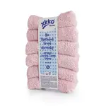 XKKO BIO bavlnené obrúsky Organic, 21x21, ružové