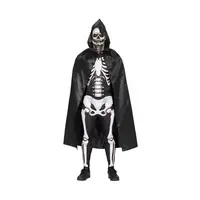 Guirca Čierný plášť s kapucňou unisex 120cm