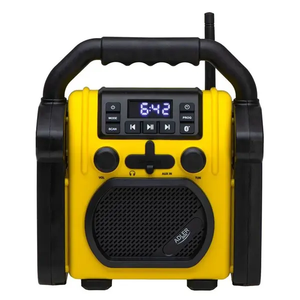 Stavebné rádio s Bluetooth Adler AD 1911