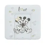 Podložka prebaľovacia mäkká na komodu (75x72) Disney Minnie & Mickey Grey