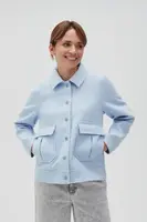 Marisse Women's Jacket L-Ku-4607 Blue Mel