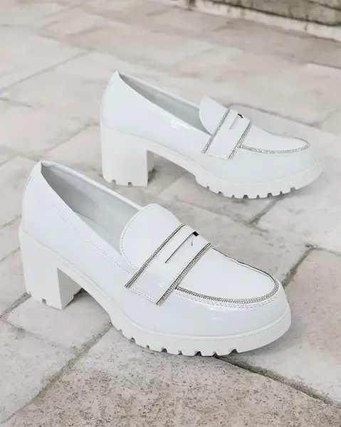 Resti Women's patent leather loafers Befies