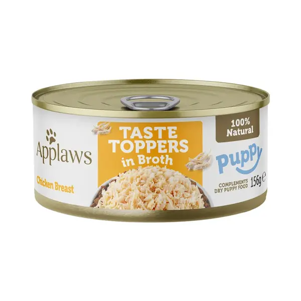 Applaws Taste Toppers Dog Puppy Kuřecí prsa konzerva 156 g