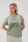Marisse Women's T-Shirt L-Ts-4640 Olive