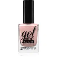 bellaoggi Gel Effect Keratin Nail Polish lak na nehty odstín Pearl Rose 10 ml