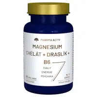 PHARMA ACTIV Magnesium Chelát + Draslík + B6 60 tablet