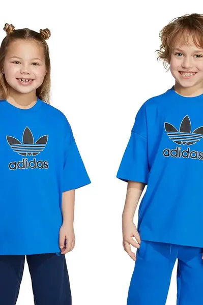 Dětské bavlněné tričko adidas Originals