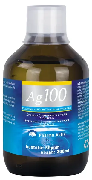 Pharma Activ Koloidní stříbro Ag100 (50ppm) 300 ml