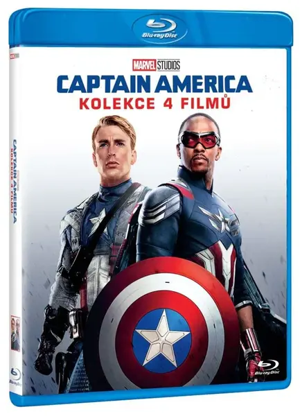 Captain America kolekce (4 BLU-RAY)