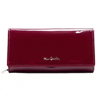 Dámská kožená lesklá peněženka Pierre Cardin Lilat - fialová