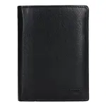 Pánska kožená peňaženka Lagen Josef - čierna