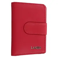 Dámska kožená peňaženka Lagen Kamila - červená