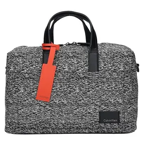 Pánska cestovná taška Calvin Klein Oliver - čierno-biela, polyester