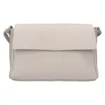 Dámska kožená crossbody kabelka Italia Darina - šedá