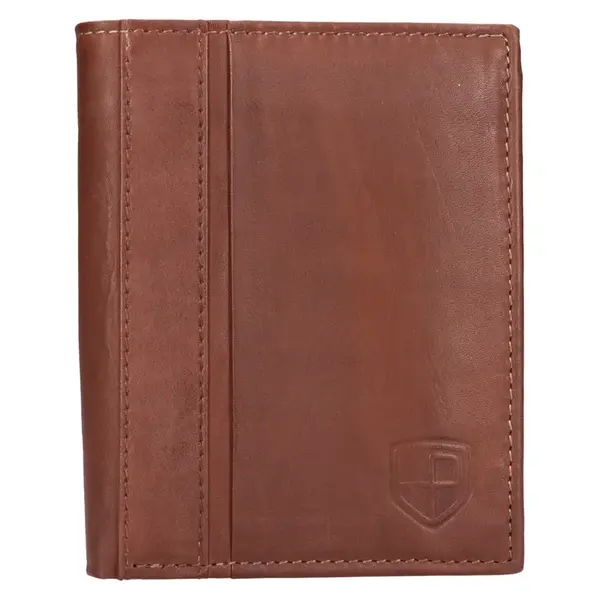 Pánska kožená peňaženka Peterson Tibor - hnedá