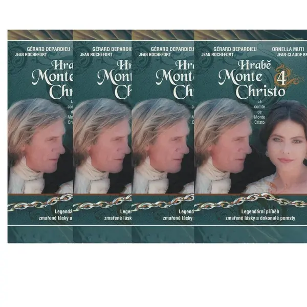 Hrabě Monte Christo - seriál (4 DVD) (papírový obal)