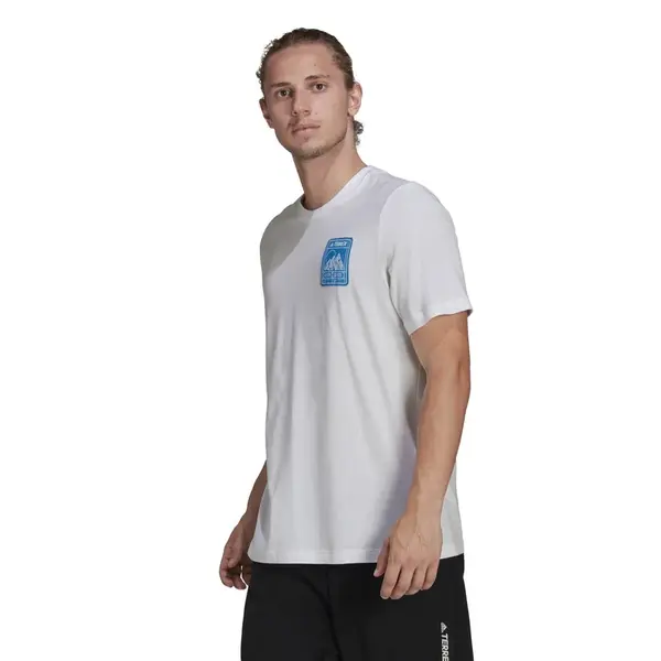 adidas Terrex Patch Mountain Graphic T-Shirt L