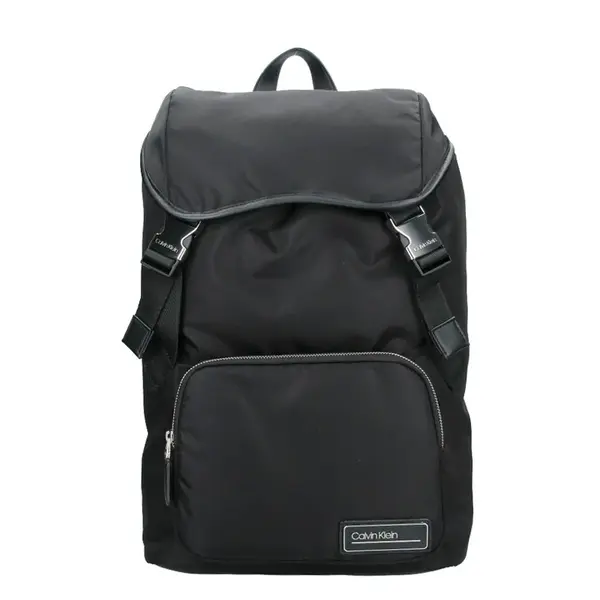 Pánský batoh Calvin Klein Primar, syntetická kůže, na notebook 15" − černá