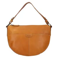 Dámska kožená kabelka Gianní Conti Market - horčičová