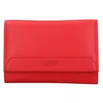 Dámská kožená peněženka Lagen Denisa - červená