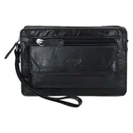 Pánské kožené etue Lagen Alex - černá