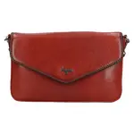 Dámská kožená crossbody kabelka Lagen Rikke - koňak