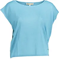 KOCCA SLEEVELESS T-SHIRT WOMAN LIGHT BLUE