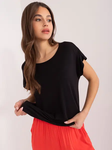 Blouse-D12100R02646A-black