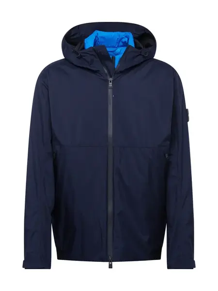 BOSS Prechodná bunda 'P-Codey'  námornícka modrá / azúrová