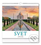 Romantický svet 2026 - nástenný kalendár