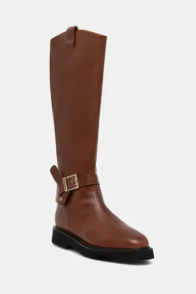 Kožené čižmy Barbour Theodora