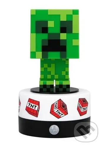 Noční světlo Minecraft Creeper