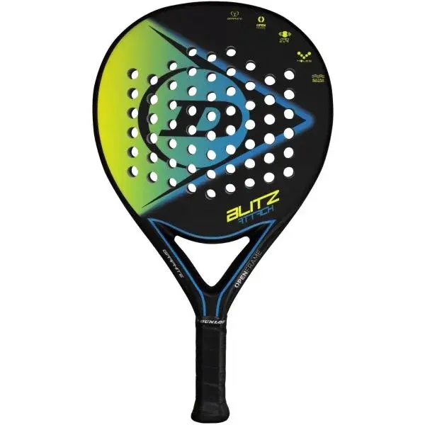 Dunlop BLITZ ATTACK NH Padel raketa, čierna, veľkosť