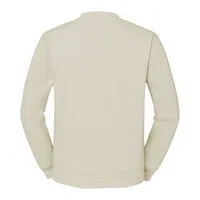 Beige Men's Sweatshirt Set-in Sweat Fruit of the Loom