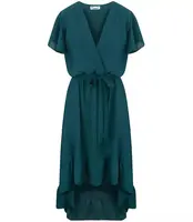 Pri Envelope MAXI dress with Spanish frill