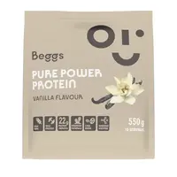 Beggs Pure Power Protein vanilla 550 g