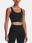 Under Armour Tílko Meridian Fitted Crop Tank-BLK - Dámské