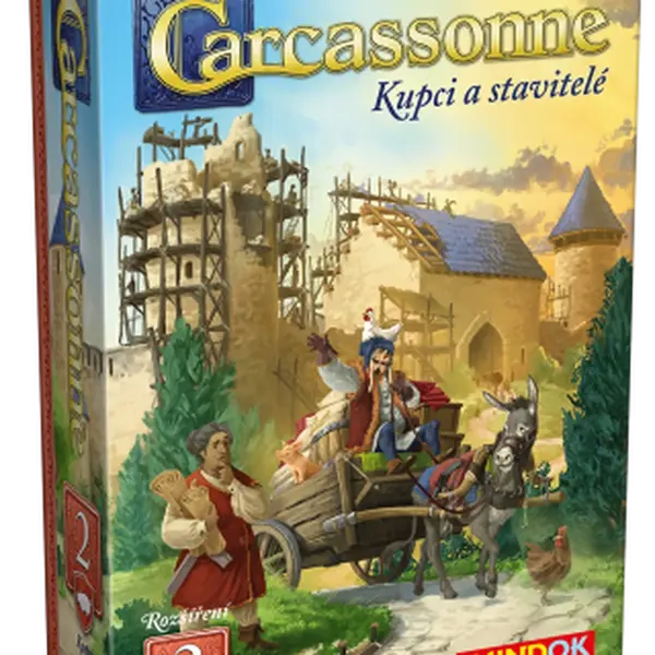 Carcassonne rozšíření 2: Kupci a stavitelé (2025) - Wrede Klaus-Jürgen