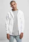 Basic Terry Zip Hoody bílá