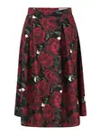 Guido Maria Kretschmer Women Sukňa 'Paulina'  tmavozelená / tmavočervená / čierna / biela