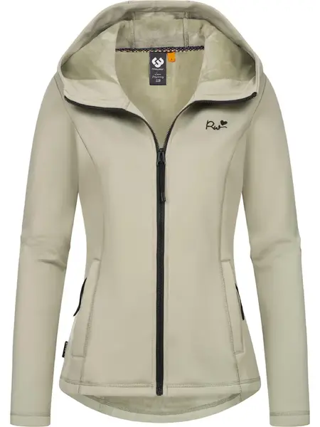 Ragwear Prechodná bunda 'Lyshka'  kamenná / čierna