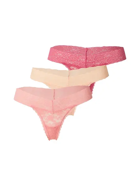 GUESS Tangá  purpurová / púdrová / staroružová