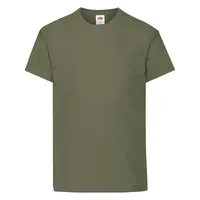 Khaki Children's T-shirt Original Fruit of the Loom