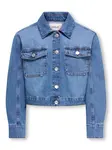 ONLY GIRLS Prechodná bunda 'KOGLumi'  modrá denim