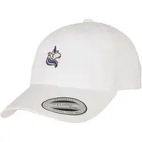 Dámská čepice Unicorn Dad v bílé barvě