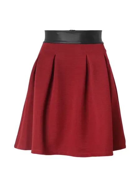 ABOUT YOU Sukňa 'Letizia'  bordová / čierna