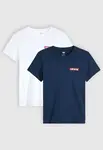 LEVI'S ® Tričko  námornícka modrá / krvavo červená / biela
