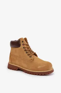 BIG STAR SHOES Zimní Semišové Boty Pro Muže Big Star